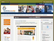 Tablet Screenshot of paritaetische-lebenshilfe.de